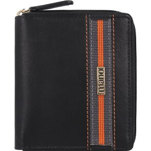mano Don Leonardo Porte-monnaie RFID cuir 10 cm