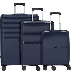d&n Travel Line 4000 Set de valises à 4 roulettes 3pcs.