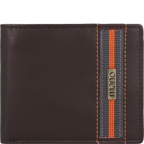 mano Don Leonardo Porte-monnaie RFID en cuir 11,5 cm