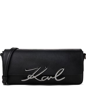 Karl Lagerfeld Signature 2.0 Sac à bandoulière Cuir véritable 28.5 cm