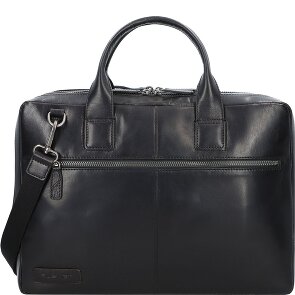 Plevier Rock Flint Porte-documents Protection RFID Cuir 41 cm Compartiment pour ordinateur portable