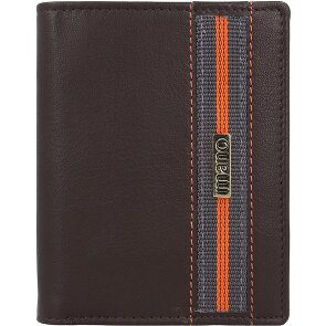 mano Don Leonardo Porte-monnaie RFID cuir 12,5 cm