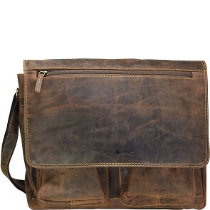 Greenburry Vintage Messenger en cuir 35 cm