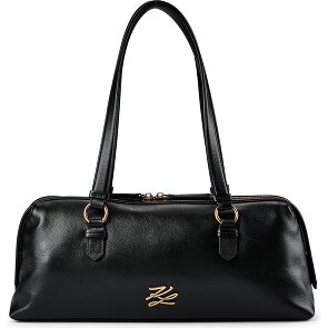Karl Lagerfeld Autograph Sac à bandoulière Cuir véritable 35 cm