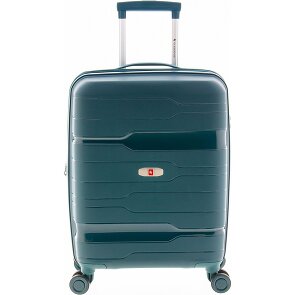 Gladiator 3800 4 roulettes Trolley de cabine 55 cm avec soufflet d'extension