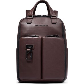 Piquadro Harper sac à dos de voyage en cuir 42 cm compartiment pour ordinateur portable