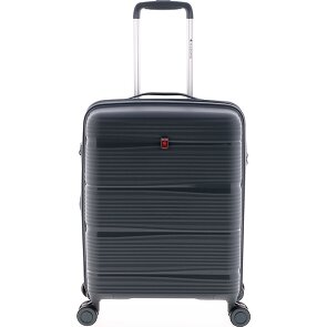 Gladiator 0800 4 roulettes Trolley de cabine 55 cm avec soufflet d'extension