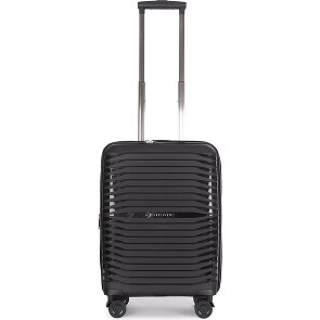 Stratic Bright+ 4 roulettes Trolley de cabine S 55 cm avec soufflet d'extension