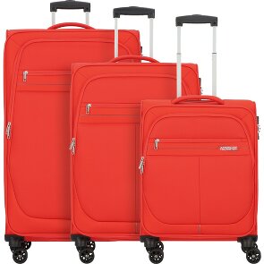 American Tourister Deep Dive 4 roulettes Set de valises 3 pièces avec soufflet d'extension