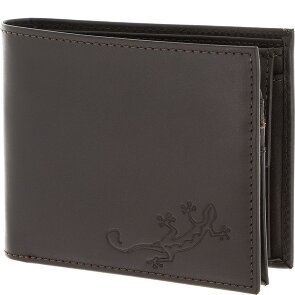oxmox Leather Porte-monnaie Protection RFID Cuir véritable 10 cm