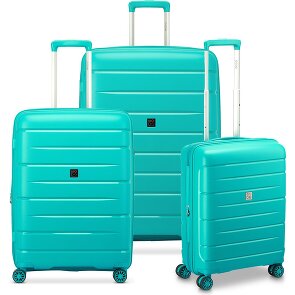 MODO by Roncato Starlight 3.0 4 roulettes Set de valises 3 pièces avec soufflet d'extension