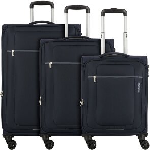 American Tourister Rampup 4 roulettes Set de valises 3 pièces