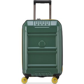Delsey Paris Rempart 2.0 4 roulettes Trolley de cabine 55 cm avec soufflet d'extension