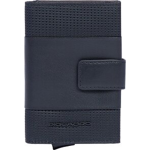 Piquadro PQ-Earth Étui pour cartes de crédit Protection RFID Cuir 6.5 cm