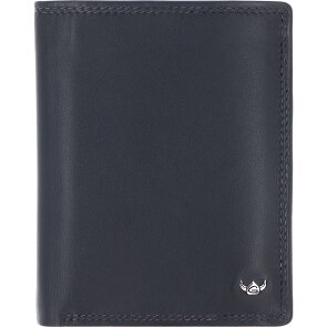 Golden Head Polo Porte-monnaie Protection RFID Cuir véritable 9 cm