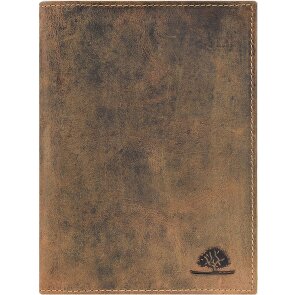Greenburry Étui à cartes d'identité vintage en cuir 12 cm