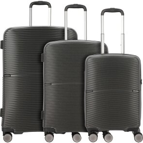 Worldpack San Francisco 4 roulettes Set de valises 3 pièces