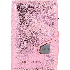 Tru Virtu Click & Slide Porte-cartes de crédit RFID en cuir 6,5 cm