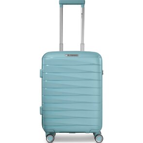 Franky London 4 roulettes Trolley de cabine S 55 cm avec soufflet d'extension
