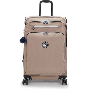 Kipling Basic 4 roulettes Trolley M 68 cm avec soufflet d'extension