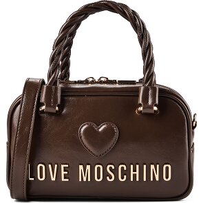 Love Moschino Nero Sac à main Cuir véritable 21 cm