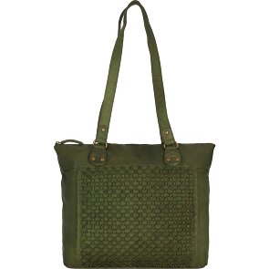 Greenland Nature Femi & Nine Sac à bandoulière en cuir 35 cm