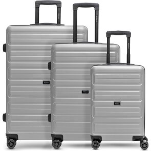 Redolz Essentials 08 3-SET 4 roulettes Set de valises 3 pièces