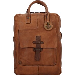 Harbour 2nd Urban Poets Devon Daypack Cuir véritable 42 cm Compartiment ordinateur