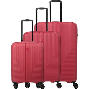 Travelite Air Stripe 4 roues Set de valises 3 pièces avec soufflet d'extension