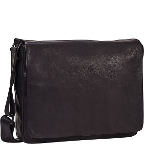 Leonhard Heyden Den Haag Messenger en cuir 31 cm
