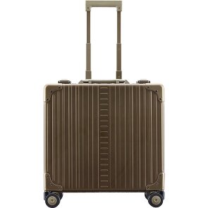 Aleon Valise business de luxe à 4 roues en Aluminium, 45 cm