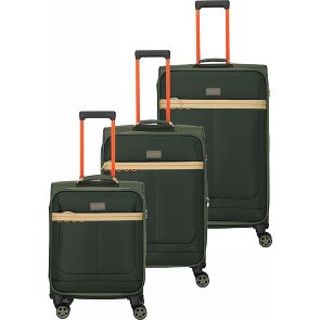 Travelite Color Craze 4 roulettes Set de valises 3 pièces avec soufflet d'extension