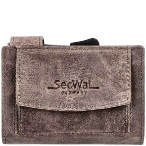 SecWal Porte-cartes de crédit Porte-monnaie RFID Cuir 9 cm