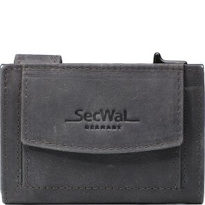 SecWal Porte-cartes de crédit Porte-monnaie RFID Cuir 9 cm