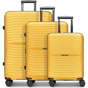 Stratic Shine 4 roues Set de valises 3 pièces avec soufflet d'extension