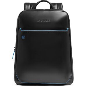Piquadro Blue Square Daypack Protection RFID Cuir 37 cm Compartiment pour ordinateur portable