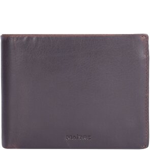 Maître Birkheim Gandolf Porte-monnaie Protection RFID Cuir 12.5 cm