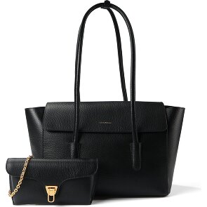 Coccinelle Beat Sac à bandoulière Cuir véritable 33 cm