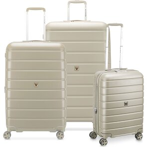 Roncato Relife 4 roulettes Set de valises 3 pièces avec soufflet d'extension