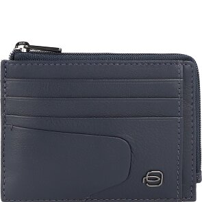 Piquadro Akron Étui pour cartes de crédit Protection RFID Cuir 11.5 cm