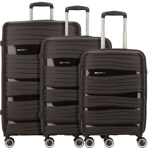 Worldpack Miami 4 roulettes Set de valises 3 pièces