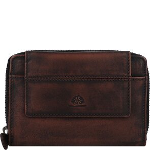 Greenburry Destressed Porte-monnaie Protection RFID Cuir 13.5 cm