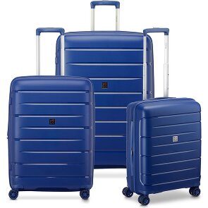 MODO by Roncato Starlight 3.0 4 roulettes Set de valises 3 pièces avec soufflet d'extension