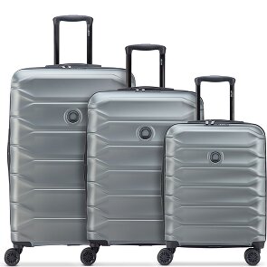 Delsey Paris Meteor 4 roues Set de valises 3 pièces avec soufflet d'extension