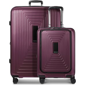 Redolz Essentials 14 Set de valises à 4 roulettes 2 pcs. compartiment pour ordinateur portable avec soufflet d'extension