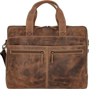 Greenburry Porte-documents Vintage en cuir 42 cm pour ordinateur portable