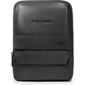 Piquadro Solm Sac à bandoulière Cuir véritable 25 cm