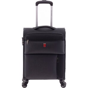 Gladiator 3700 4 roulettes Trolley de cabine 55 cm avec soufflet d'extension