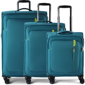 American Tourister Nitestream 4 roulettes Set de valises 3 pièces avec soufflet d'extension