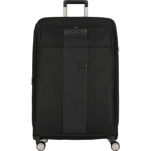 Piquadro Brief 4 roulettes Trolley 78 cm avec soufflet d'extension